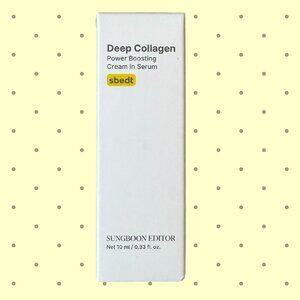 Sungboon Deep Collagen Power Boosting Cream In Serum 0.33oz